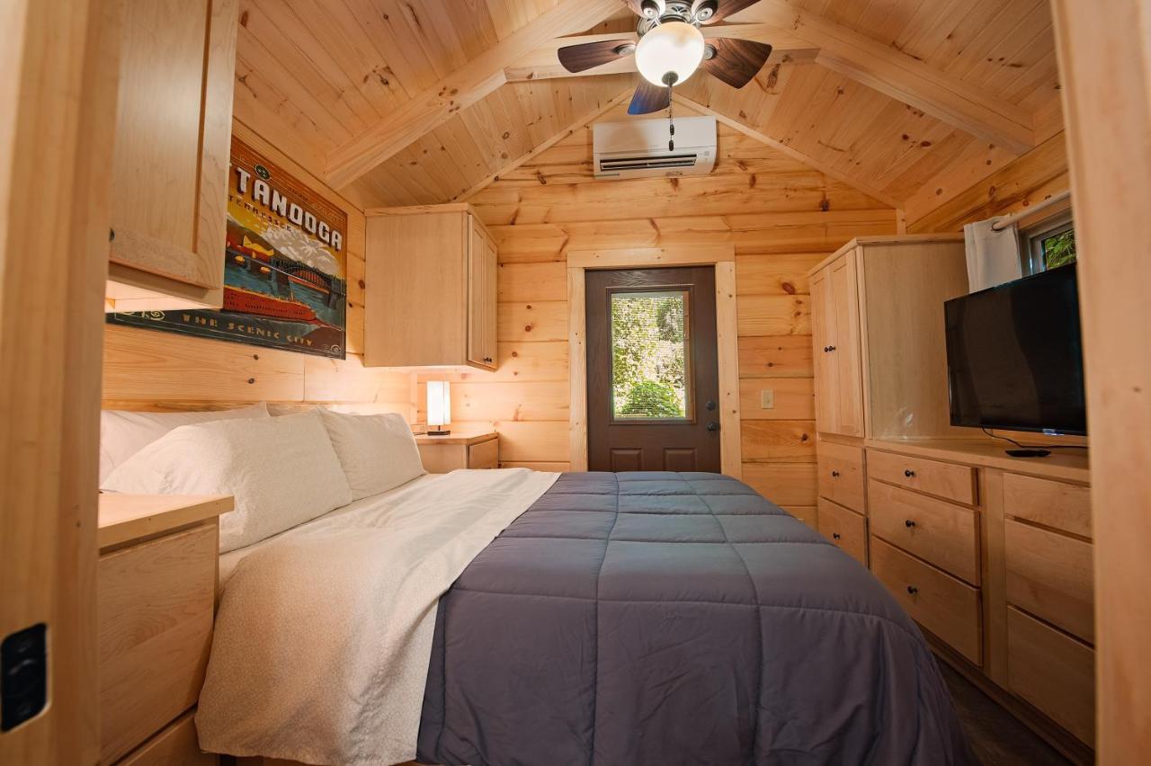 Ernie Cabin Wauhatchie Woodlands Tiny Cabin Chattanooga Exterior foto